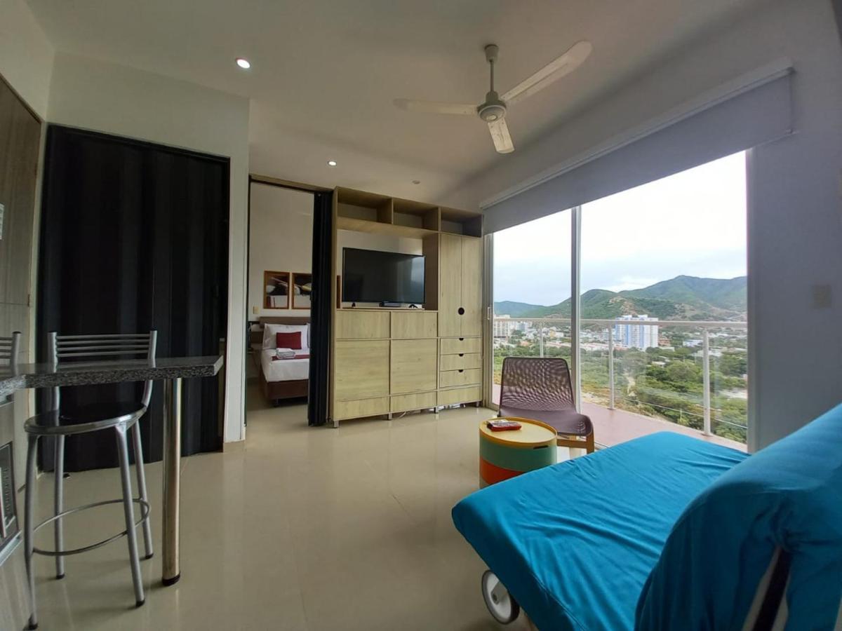 Terrazas Tayrona Travelers Apartamentos Y Suites Santa Marta  Kültér fotó